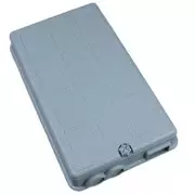 Caja fibra óptica de empalme XL para 12 fusiones y derivación FTTH