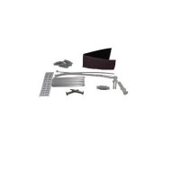 Caja empalme de fibra óptica para 6 fusiones,  accesorios