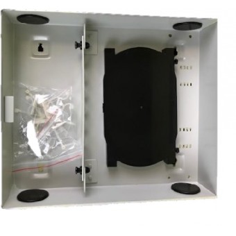 Caja empalme de fibra óptica para 12 SC simplex / LC dúplex interior