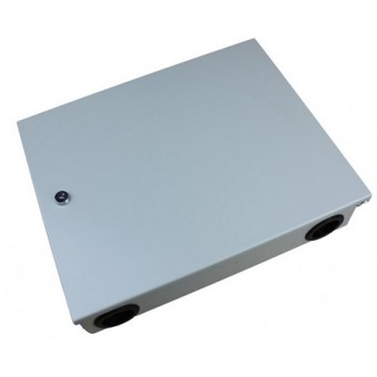 Caja empalme de fibra óptica para 12 SC simplex / LC dúplex cerrada