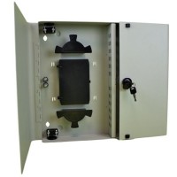 Caja empalme de fibra óptica para 24 SC simplex / LC dúplex detalle casete