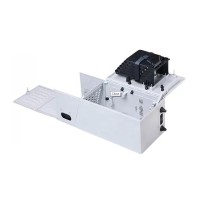 Caja multi operador de fibra óptica para 48 SC simplex / LC dúplex abierta vista inferior