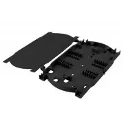 Cassette de fusión para 24 fibras ópticas con peines