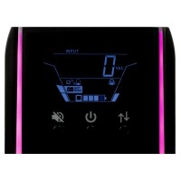 SAI Gaming 1500VA / 1050W Interactivo Sinusoidal, detalle pantalla