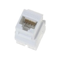Modulo RJ45 Cat6A UTP vista frontal
