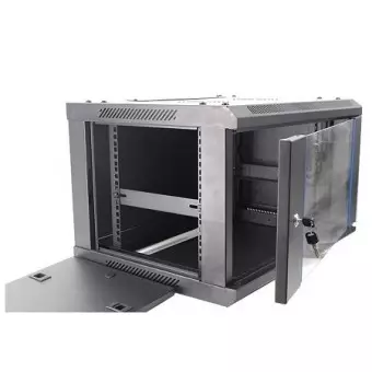 Rack mural  6U 1C 600 x 600 negro