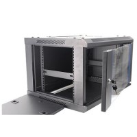 Rack mural  6U 1C 600 x 600 negro Rack mural  6U 1C 600 x 600 negro