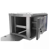 Rack mural  6U 1C 600 x 600 negro