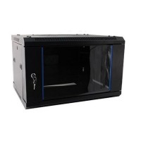 Rack mural  6U 1C 600 x 600 negro Rack mural  6U 1C 600 x 600 negro