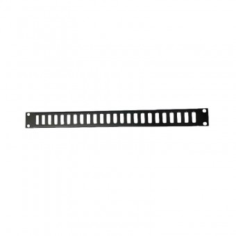 Panel rack 19"  1U x 24 SC DUPLEX Negro