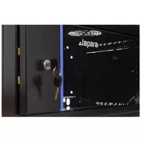 Rack mural 12U A600 F600 detalle cerradura