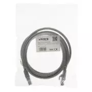 Latiguillo Cat 6A S/FTP LSZH 1m Gris Lapara Networking