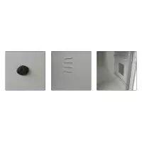 Rack mural exterior 9U F500 IP65 detalles