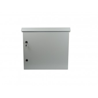 Rack mural exterior 6U F500 IP55 vista frontal con llave