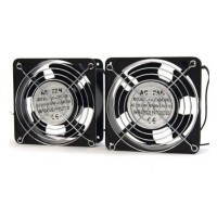 Kit de ventilación rack mural dos ventiladores detalle