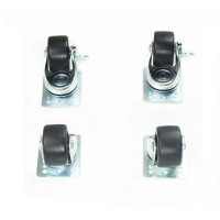 Ruedas para rack kit 4 unds Lapara Ruedas para rack kit 4 unds Lapara