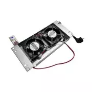 Unidad de ventilación rack mural IP dos ventiladores con termostato