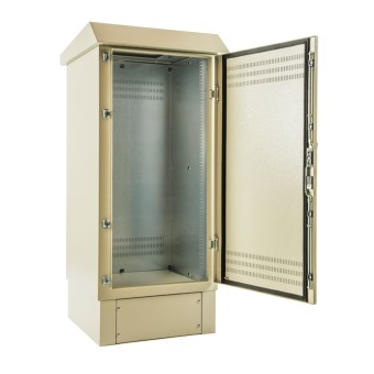 Rack exterior 19" IP65 40U 600 x 600 termoaislado vista interior