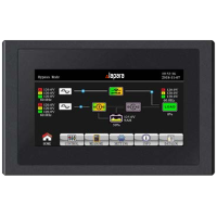 Detalle pantalla LCD color para SAI de 30KVAs Detalle pantalla LCD color para SAI de 30KVAs