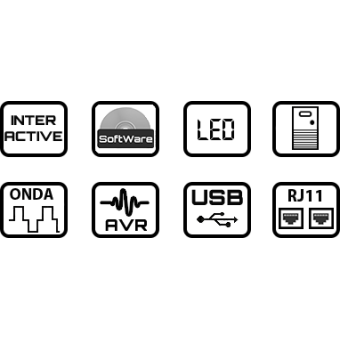 Sai 650VA interactivo Lapara iconos Sai 650VA interactivo Lapara iconos