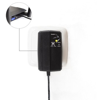 Sai Mini DC 12V Lapara conectado router Sai Mini DC 12V Lapara conectado router