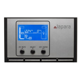 Sai 1000VA Online SoHo Lapara detalle pantalla