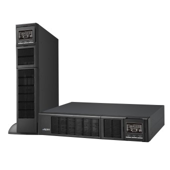 Sai 2000VA 2KVAs online formato rack 19" Lapara vista doble Torre / Rack