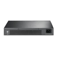Switch TP-LINK 24 puertos Gigabit rack 19" vista trasera Switch TP-LINK 24 puertos Gigabit rack 19" vista trasera