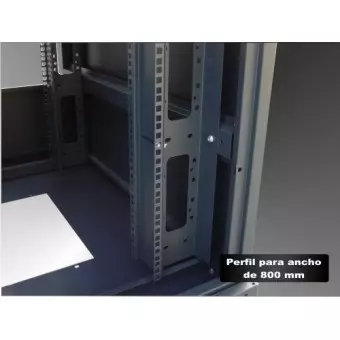 Armario rack 19" I700 27U 800 x 800 Perfil RA3880N