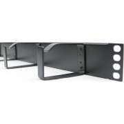 Panel pasacables rack 4 bocas vertical, EXCEL-100-582