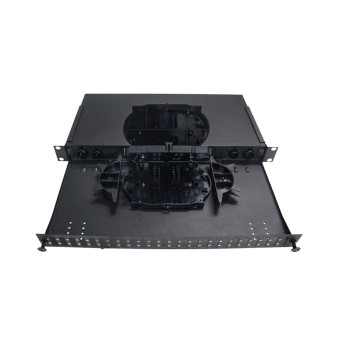 Bandeja extraíble 19" fibra óptica para 24 SC dúplex/ LC (interior)