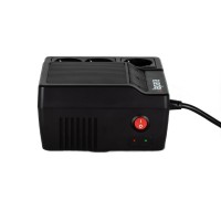 AVR Lapara Regulador automático de voltaje 1200VA detalle interruptor