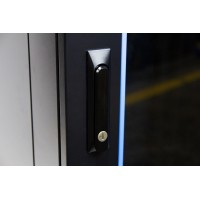 Armario rack 20U 19" 600 x 600 detalle maneta