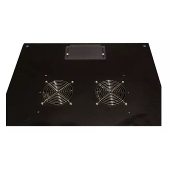 Rack mural insonorizado acústico 12U, vista superior