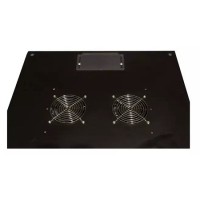 Rack mural insonorizado acústico 12U, vista superior