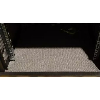 Rack mural insonorizado acústico 12U, vista interior