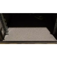 Rack mural insonorizado acústico 12U, vista interior