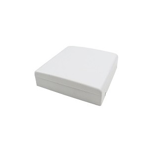 Caja fibra óptica de superficie vacía para SC simplex, vista trasera