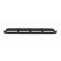 Patch panel rack 1U 24 x RJ45 Cat6 UTP Lapara Networking