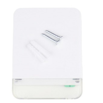 Roseta de fibra óptica para interior/exterior, vista completa