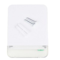 Roseta de fibra óptica para interior/exterior, vista completa