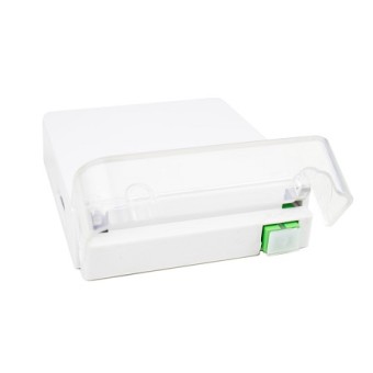 Roseta de F.O. interior/exterior, pigtail SM y adaptador SC incluido