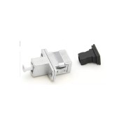 Adaptador fibra óptica simplex SC - LC MM - SM hembra a hembra