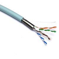 Cable Cat6A UTP LSOH 500m DCA azul hielo Excel
