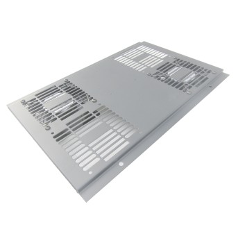 Unidad de ventilación con dos ventiladores (color gris)