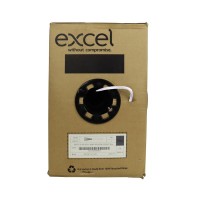 Bobina cable Cat6 UTP 305m DCA blanco Excel
