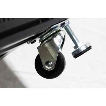 Ruedas y patas para armario rack 12U