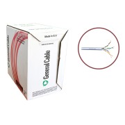 Bobina Cat6 UTP 305m DCA blanco General Cable