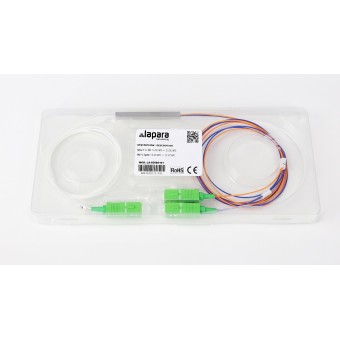 Divisor de fibra óptica 1:2 X SC APC
