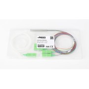 Splitter fibra óptica SM 1 X 4 SC APC